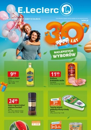 Gazetka promocyjna E.Leclerc, ważna od 27.05.2025 do 07.06.2025.