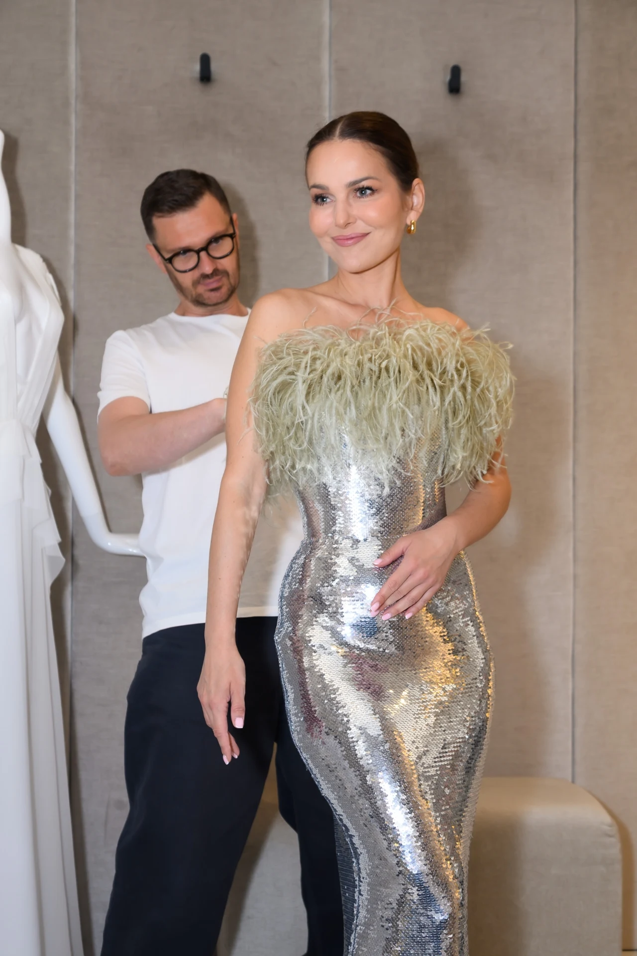 Paulina Sykut-Jeżyna w kreacji Macieja Zienia