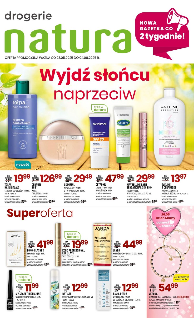 gazetki Drogerie Natura