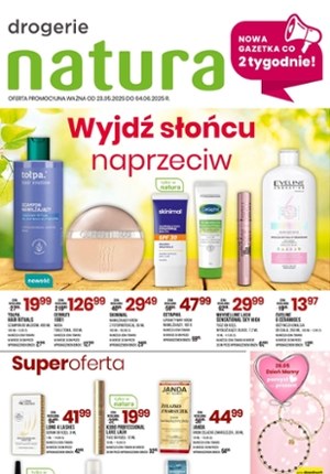 Gazetka promocyjna Drogerie Natura, ważna od 22.05.2025 do 04.06.2025.
