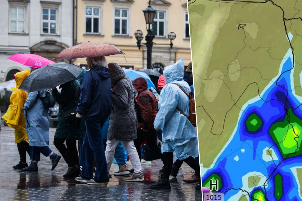 Piątek będzie deszczowy i chłodny. Słabe burze mogą wystąpić tylko na północnym wschodzie Piątek będzie deszczowy i chłodny. Słabe burze mogą wystąpić tylko na północnym wschodzie