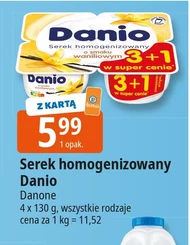 Гомогенізований сир Danio