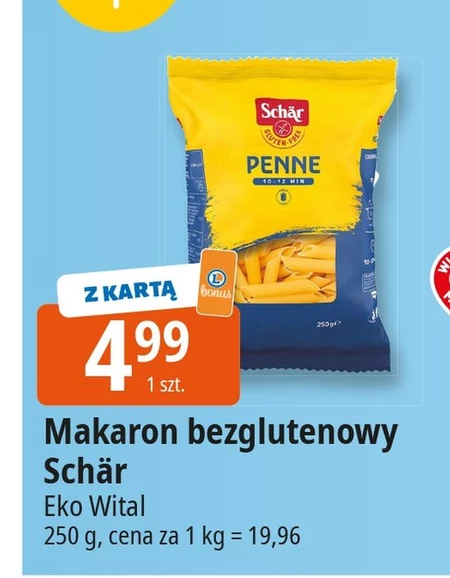 Makaron bezglutenowy SCHÄR