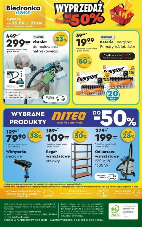 Biedronka Home oferuje nowe promocje! Biedronka Home oferuje nowe promocje!