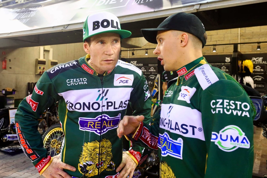 Jason Doyle i Wiktor Lampart Jason Doyle i Wiktor Lampart