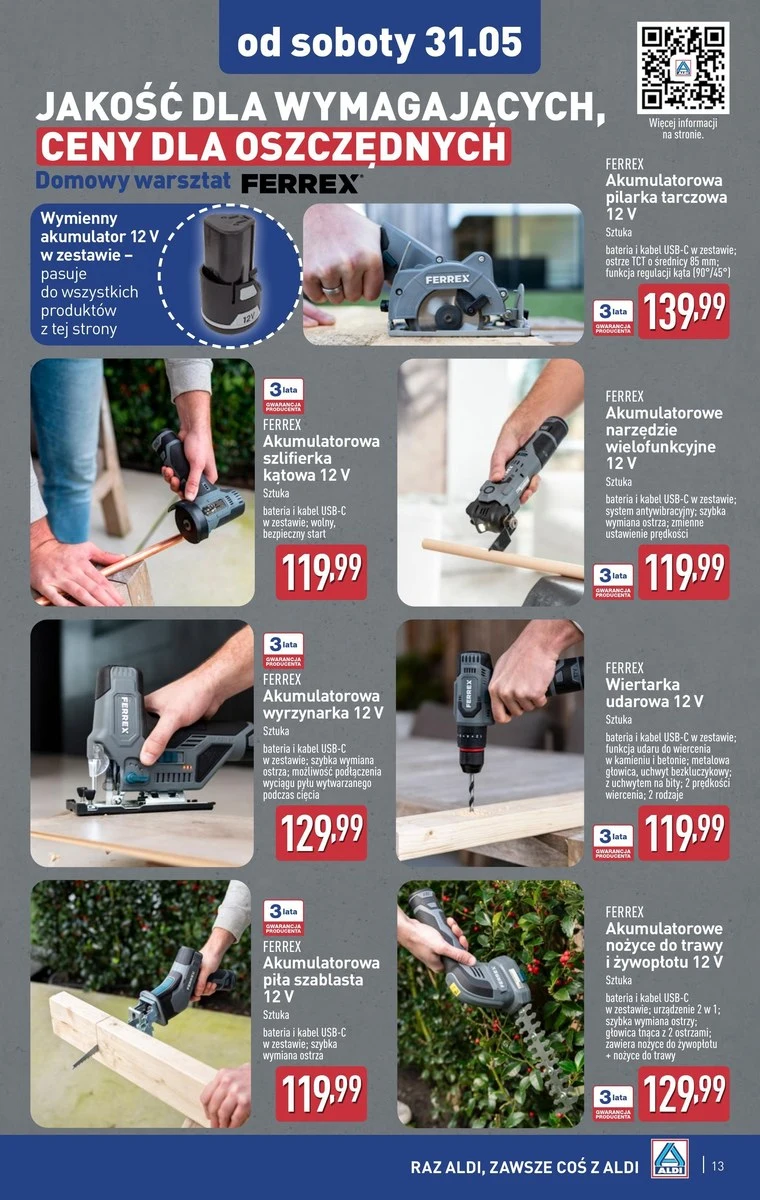 Taki rabat na elektronarzędzia nie zdarza się często! Aldi rusza z promocją