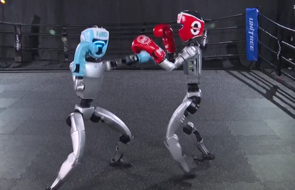 Tak roboty trenują do pierwszego w historii meczu bokserskiego. Ich umiejętności są imponujące Tak roboty trenują do pierwszego w historii meczu bokserskiego. Ich umiejętności są imponujące