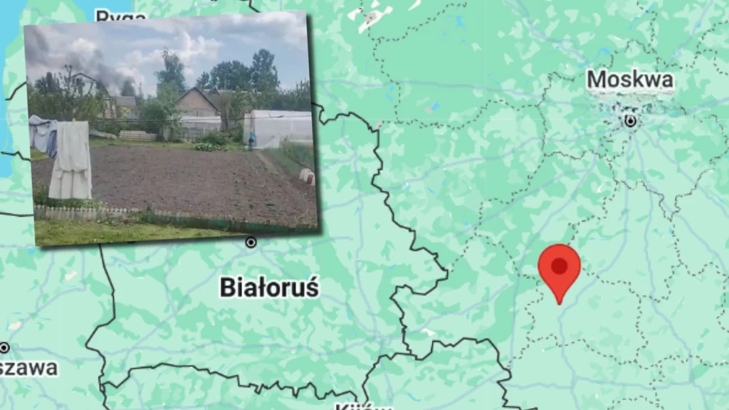 Katastrofa śmigłowca w rosyjskiej wsi Naryszkino Katastrofa śmigłowca w rosyjskiej wsi Naryszkino