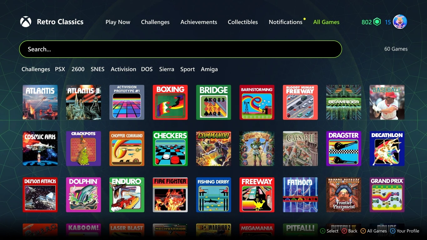 Retro Classics od Xboxa