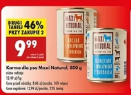 Корм для собак Maxi natural