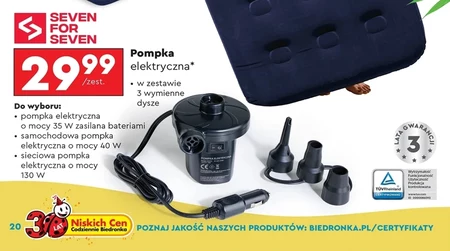 Pompka elektryczna Seven for 7