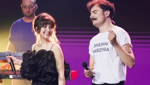 Wiktor Dyduła i Kasia Sienkiewicz przed Polsat Hit Festiwal. "Mam nadzieję, że ludzie to poczują"