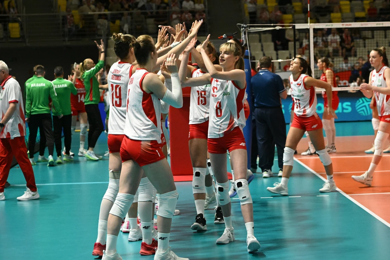 Polskie siatkarki w Koszalinie