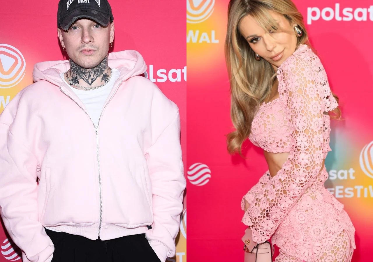 Smolasty i Doda na swój występ na Polsat Hit Festiwalu wybrali ten sam kolor.