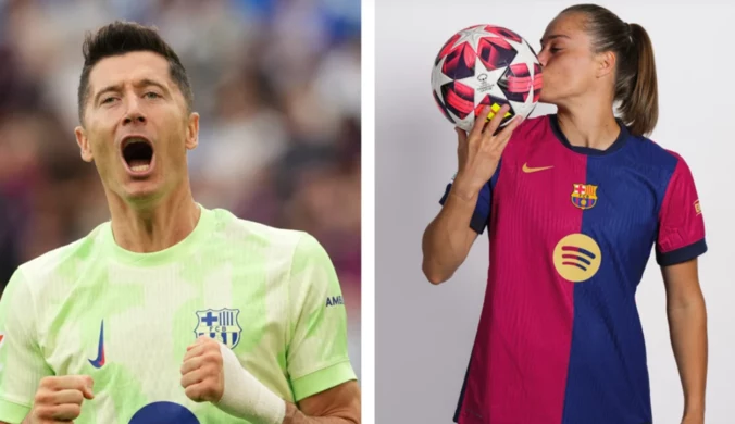 Ewa Pajor i Robert Lewandowski