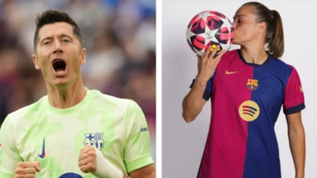 Ewa Pajor i Robert Lewandowski