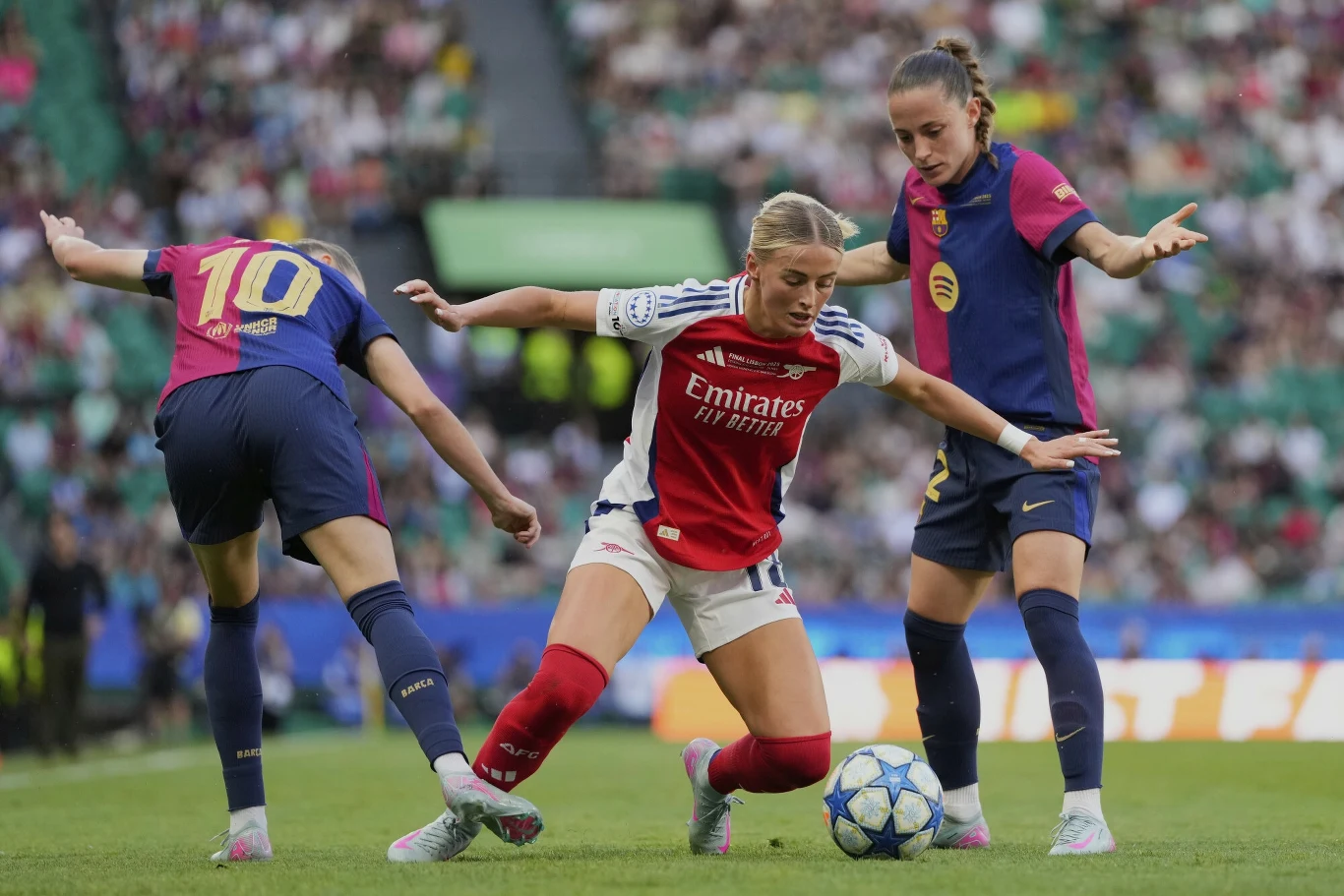 Mecz finału Ligi Mistrzyń Barcelona - Arsenal