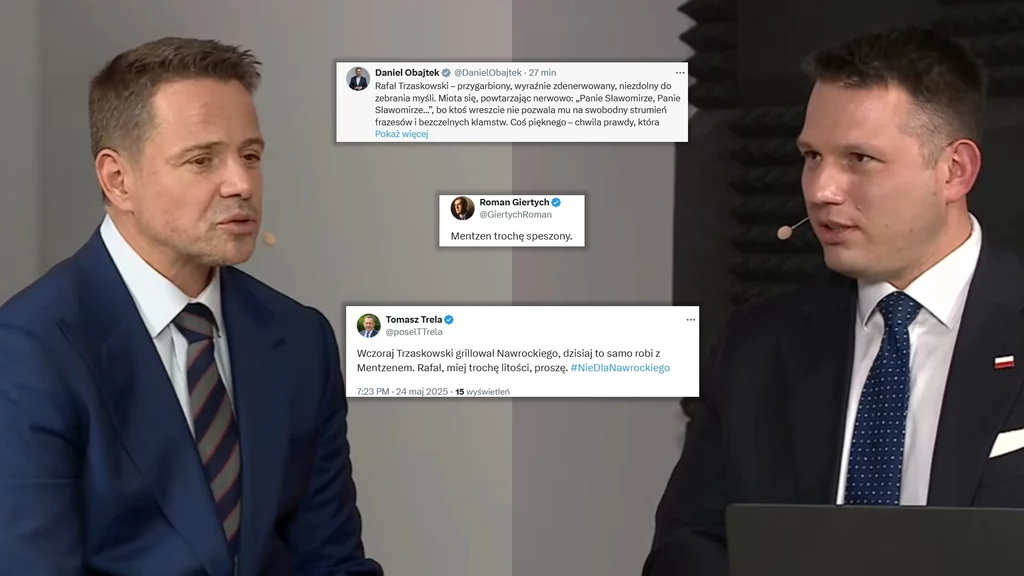 Rozmowa Mentzena z Trzaskowskim. W sieci wrze od komentarzy Rozmowa Mentzena z Trzaskowskim. W sieci wrze od komentarzy