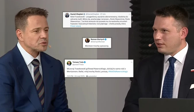 Rozmowa Mentzena z Trzaskowskim. W sieci wrze od komentarzy