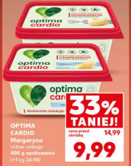 Margaryna Optima Cardio