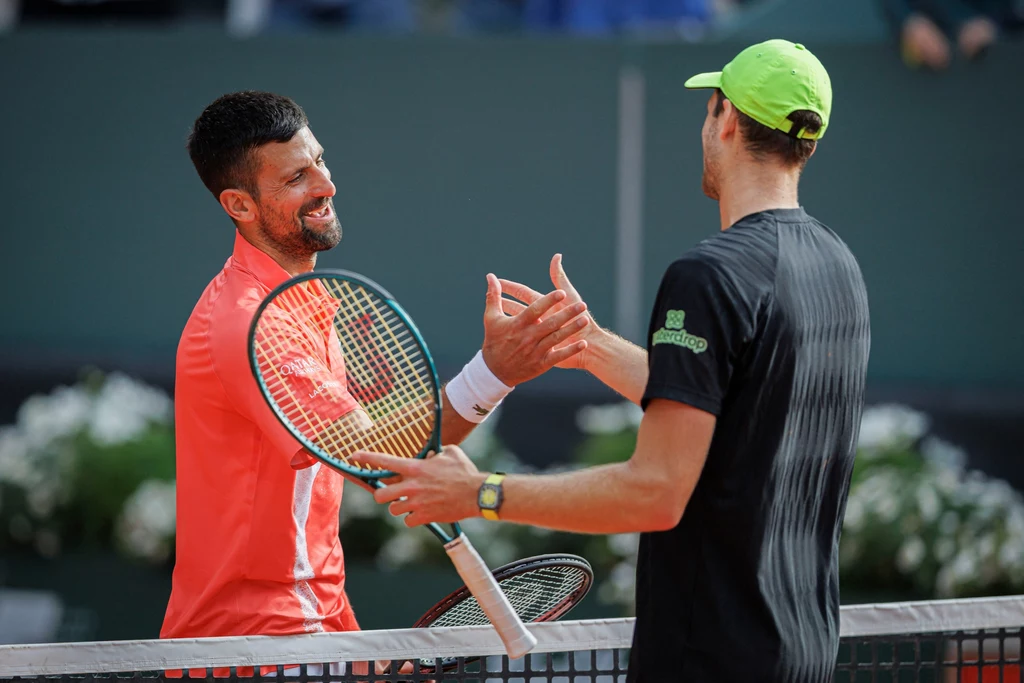 Novak Djoković i Hubert Hurkacz Novak Djoković i Hubert Hurkacz