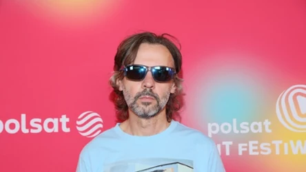 Marcin Rozynek podczas Polsat Hit Festiwalu