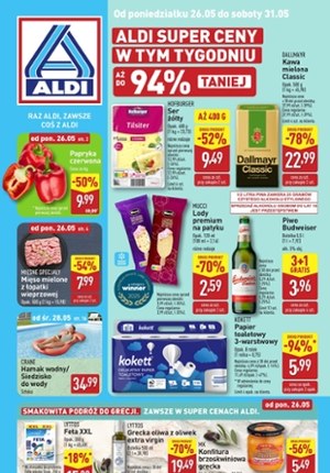 Gazetka promocyjna Aldi, ważna od 26.05.2025 do 31.05.2025.