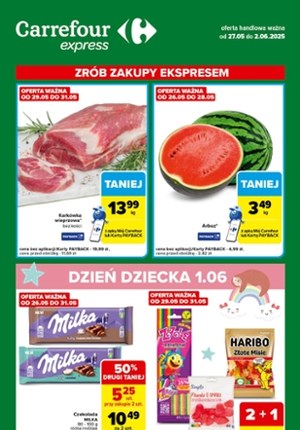Gazetka promocyjna Carrefour Express, ważna od 27.05.2025 do 02.06.2025.