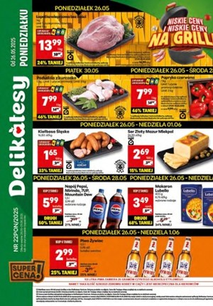 Gazetka promocyjna Delikatesy Centrum, ważna od 26.05.2025 do 01.06.2025.