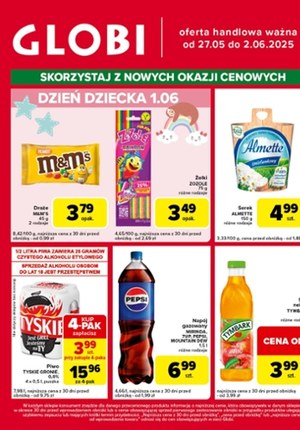 Gazetka promocyjna Globi, ważna od 27.05.2025 do 02.06.2025.