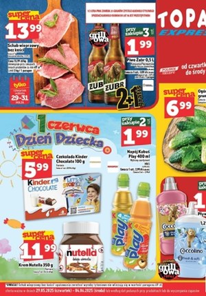 Gazetka promocyjna Topaz, ważna od 29.05.2025 do 04.06.2025.