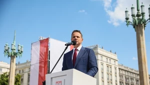 Jednoznaczne słowa Trzaskowskiego. "Agresywny kibol"