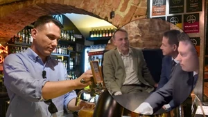 Sławomir Mentzen i Rafał Trzaskowski poszli na piwo po rozmowie. Towarzyszył im szef MSZ Radosław Sikorski