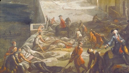 "Dżuma w Marsylii w 1721 r."