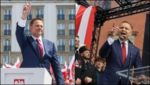 Sondaż: druga tura wyborów prezydenckich minimalnie dla Trzaskowskiego