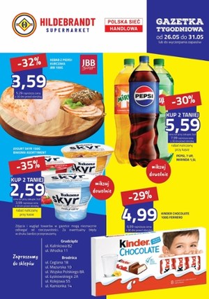 Gazetka promocyjna Hildebrandt, ważna od 26.05.2025 do 31.05.2025.