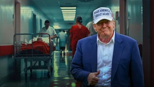 Donald Trump chce reform służby zdrowia. Grafikę wykonała: Aleksandra Włodarczyk