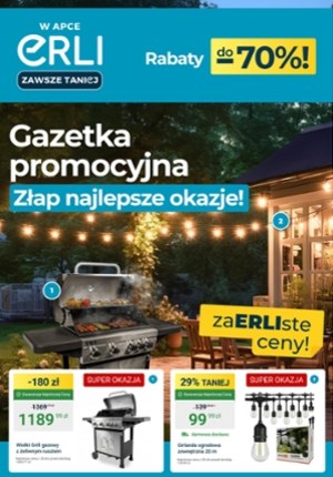 Gazetka promocyjna ERLI, ważna od 26.05.2025 do 08.06.2025.