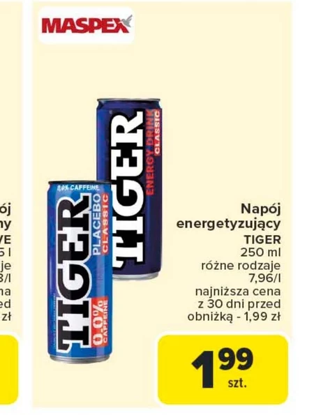 Napój energetyczny Tiger