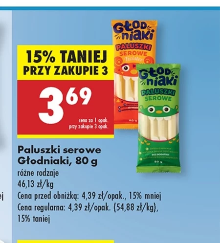 Paluszki serowe Głodniaki