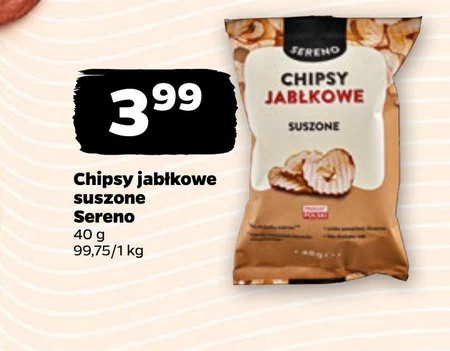 Chipsy jabłkowe Sereno