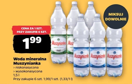 Woda mineralna Muszynianka
