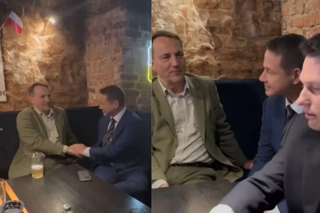 Spotkanie Sławomira Mentzena z Rafałem Trzaskowskim i Radosławem Sikorskim wzbudziło duże kontrowersje wśród polityków Konfederacji Spotkanie Sławomira Mentzena z Rafałem Trzaskowskim i Radosławem Sikorskim wzbudziło duże kontrowersje wśród polityków Konfederacji