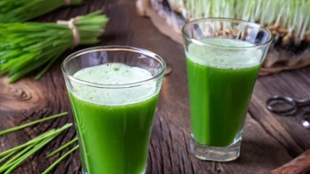 Zielony jęczmień oczyszcza organizm.