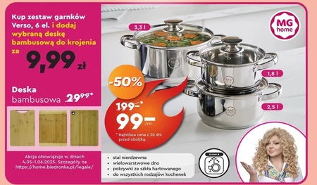 Zestaw garnków MG Home