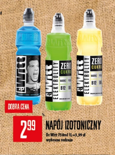 Napój izotoniczny Dr Witt