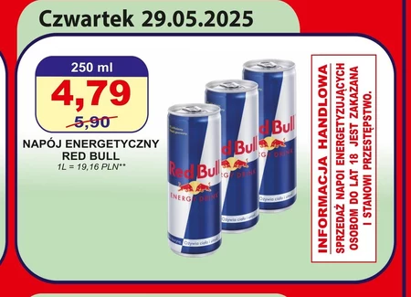 Napój energetyczny Red Bull