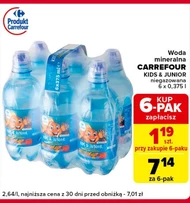 Woda niegazowana Carrefour
