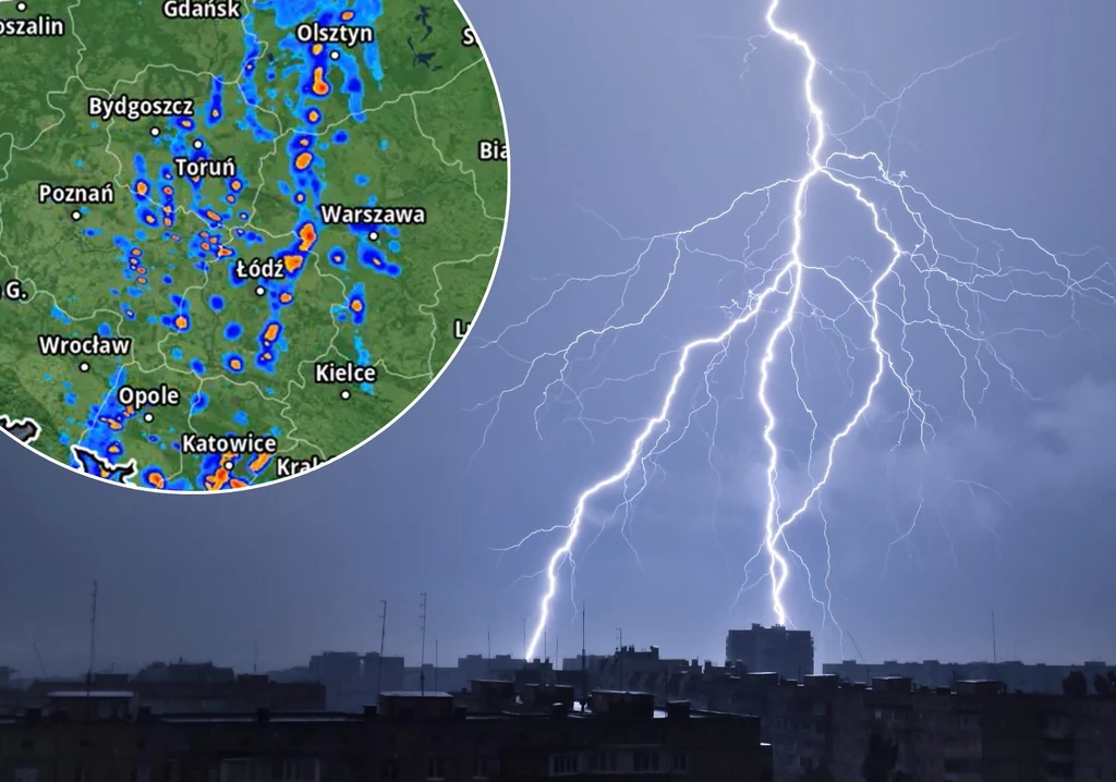 W Polsce pojawiają się burze. Z czasem zaczną występować na terenach położonych bardziej na wschód W Polsce pojawiają się burze. Z czasem zaczną występować na terenach położonych bardziej na wschód