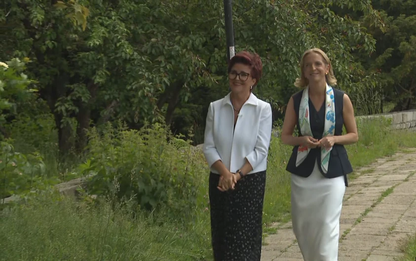 Jolanta Kwaśniewska i Małgorzata Trzaskowska Jolanta Kwaśniewska i Małgorzata Trzaskowska